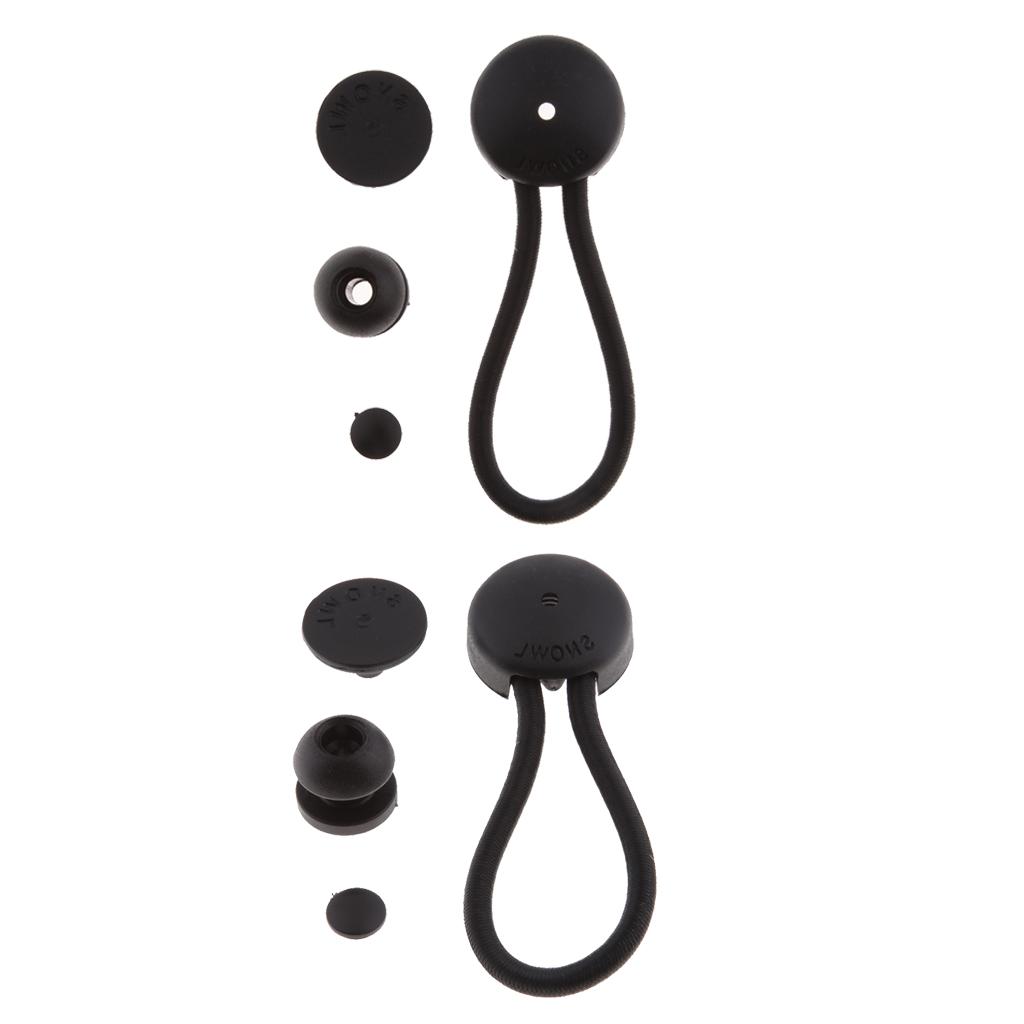 Luggage - Cordas de Bungee Pretas de Plástico