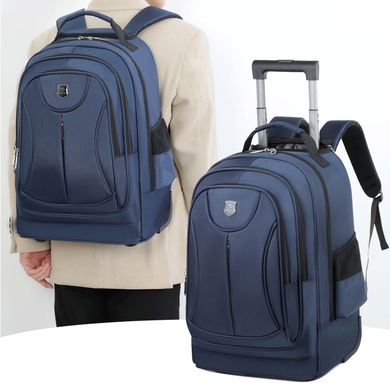 Foldable Rolling Luggage Bag - Mochila de Viagem Oxford Multifuncional 2026,