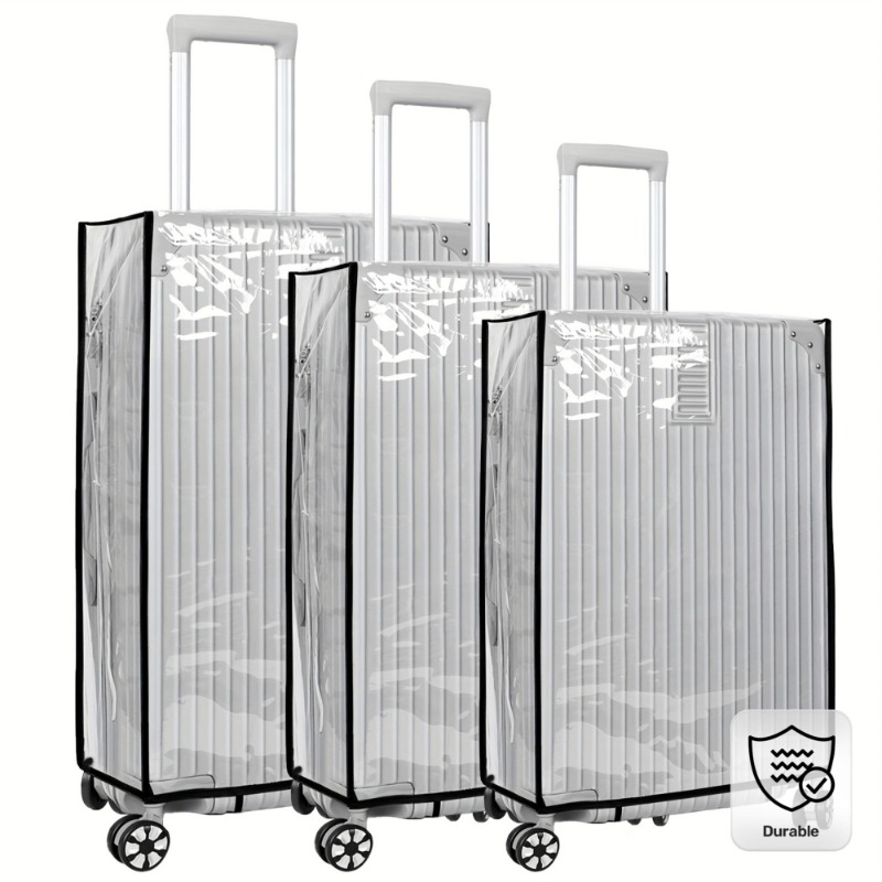 Luggage Protective Cover Transparent - Capa Protetora de Luggage em PVC
