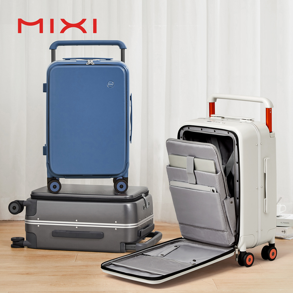 Aluminum Frame Carry On Luggage - Mala de viagem com alça larga