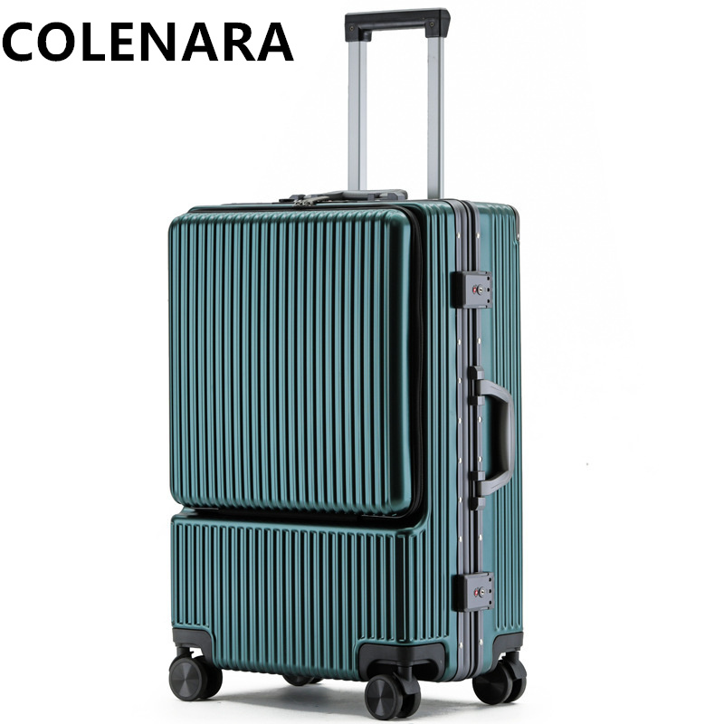 Mala de cabine com abertura fr - Spinner Wheel Rolling Suitcase 20 Inch avaliação e preço
