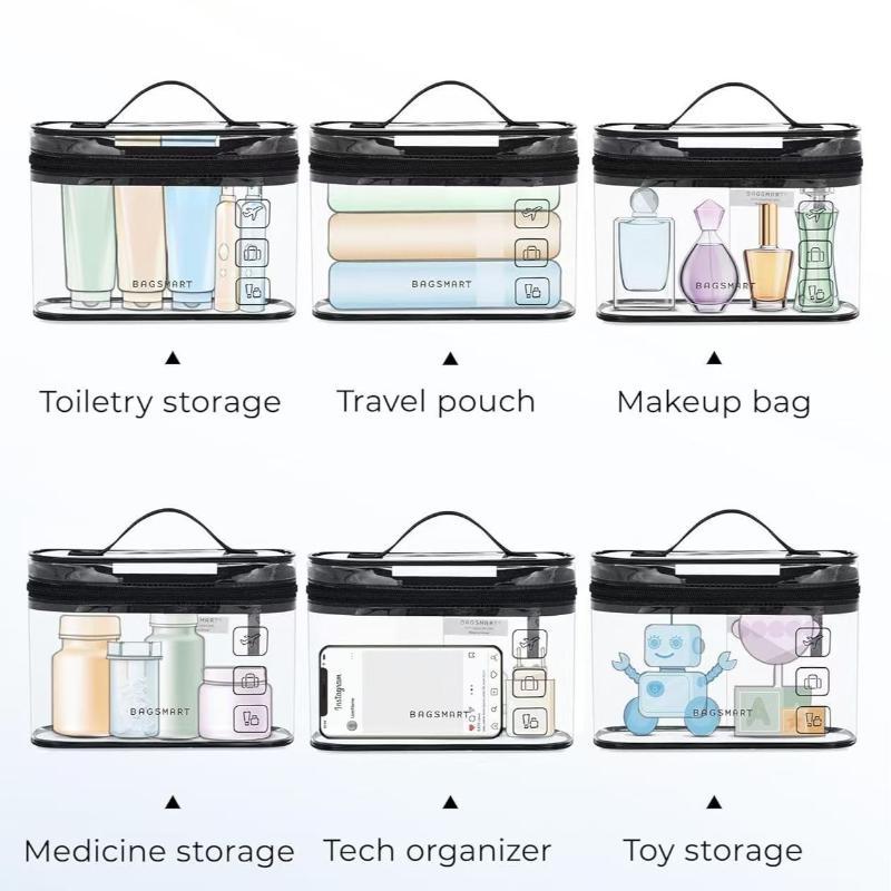 Bolsa de cosméticos transparen - Cosmetic Bags avaliação e preço