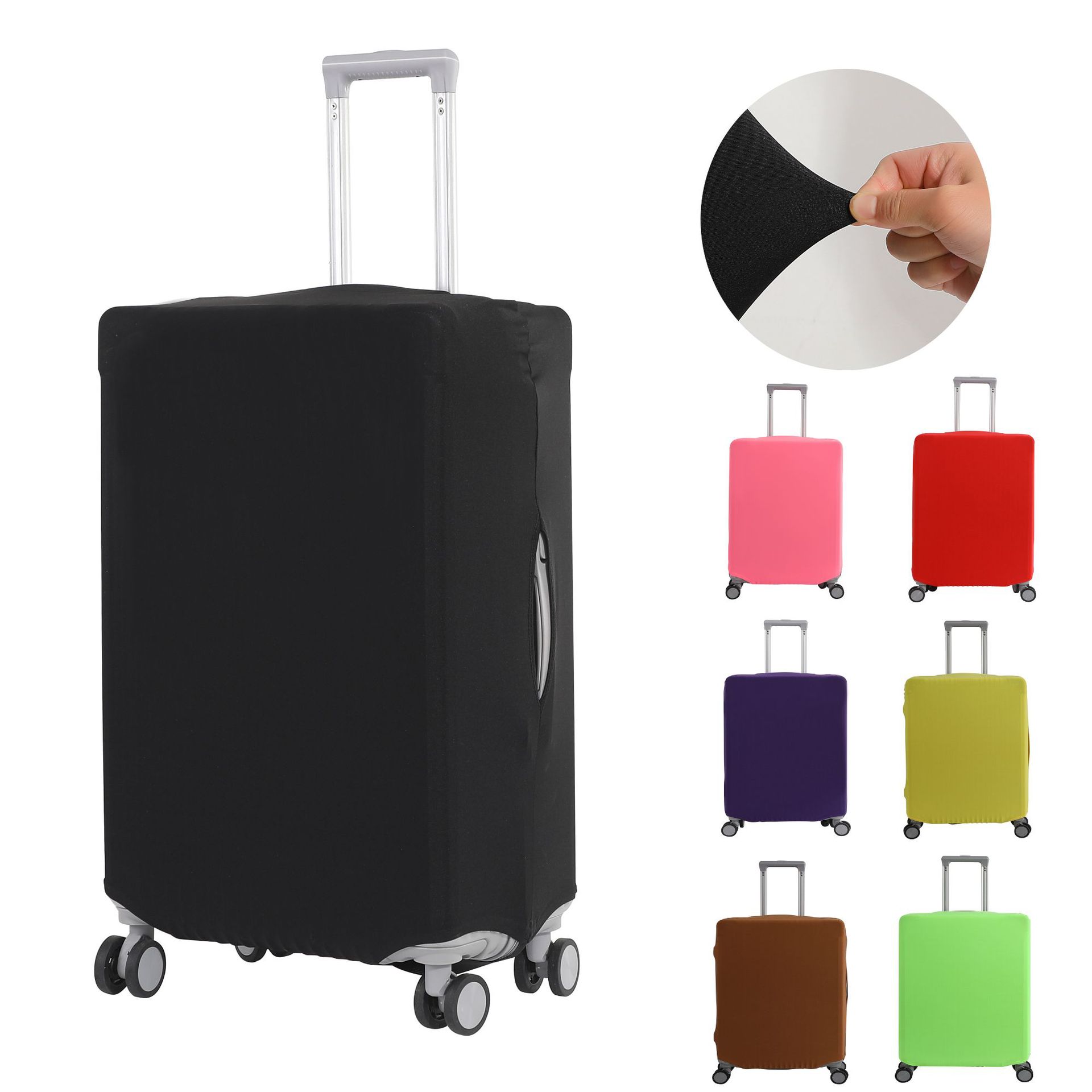 Capa Protetora Elástica de Cor - Luggage Protective Cover Transparent avaliação e preço