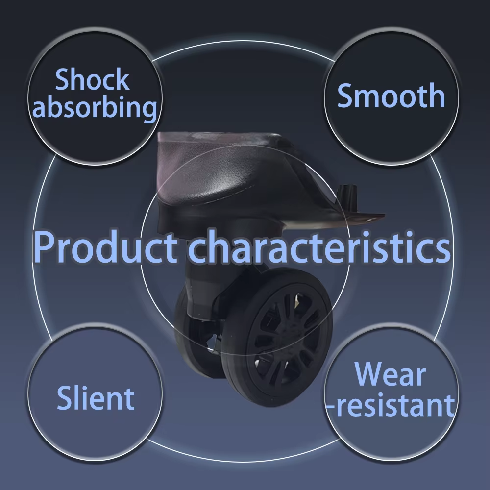 Rodas Universais Silenciosas p - Silent Replacement Luggage Wheels avaliação e preço