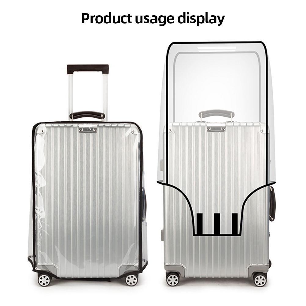 Capa Protetora Transparente pa - Luggage Protective Cover Transparent avaliação e preço
