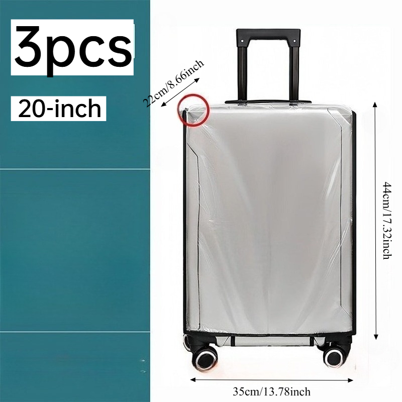 Capa Protetora de Luggage em P - Luggage Protective Cover Transparent avaliação e preço