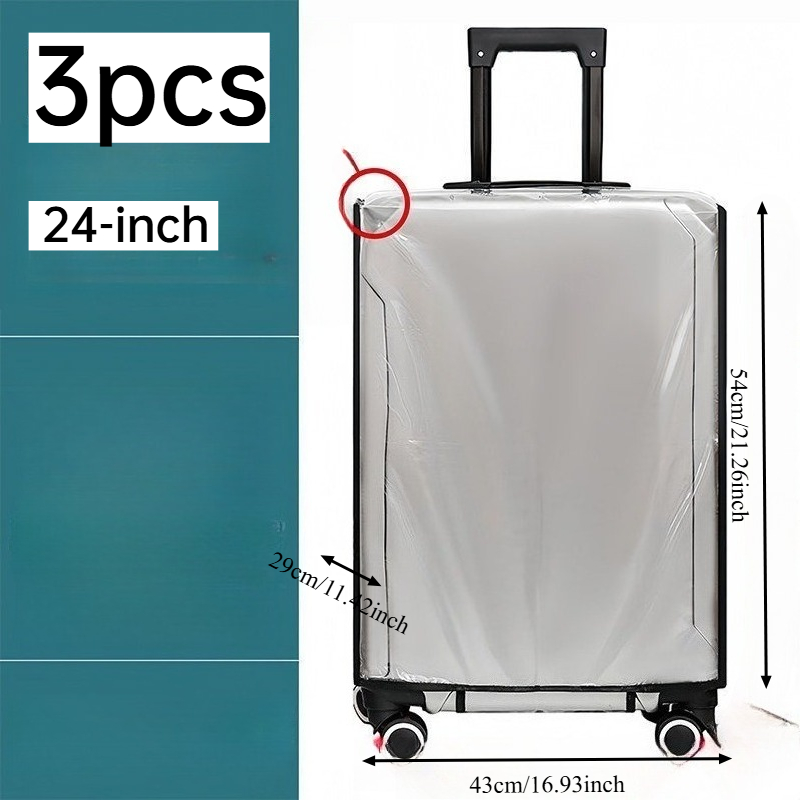 Capa Protetora de Luggage em P - Luggage Protective Cover Transparent avaliação e preço