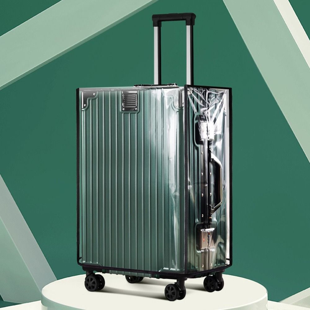 Capa Protetora de Bagagem Tran - Luggage Protective Cover Transparent avaliação e preço