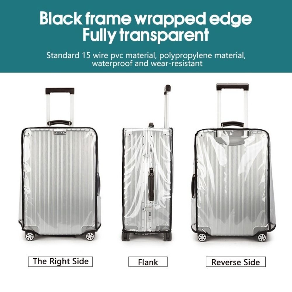 Capa protetora transparente de - Waterproof Suitcase Cover Protector avaliação e preço