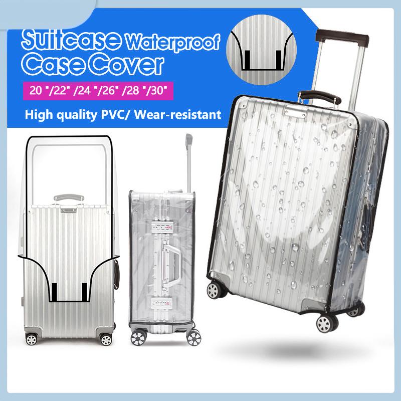 Protetor de mala transparente  - Luggage Protective Cover Transparent avaliação e preço